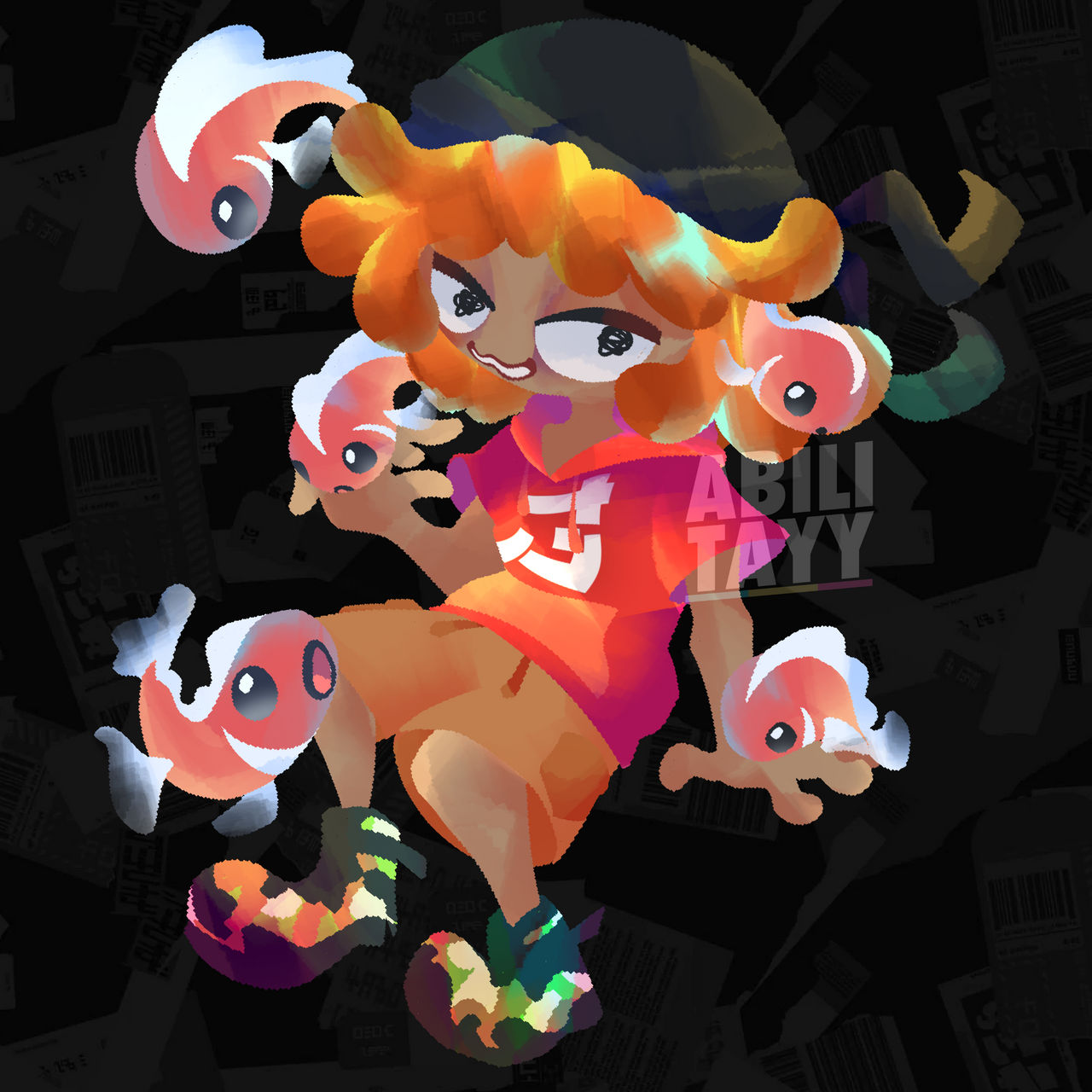 Fishy Friends Comm - fishy friends by abilitayy on DeviantArt