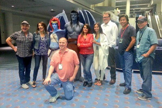 Gargoyles 20th Reunion 2 at Denver Comic Con 2014