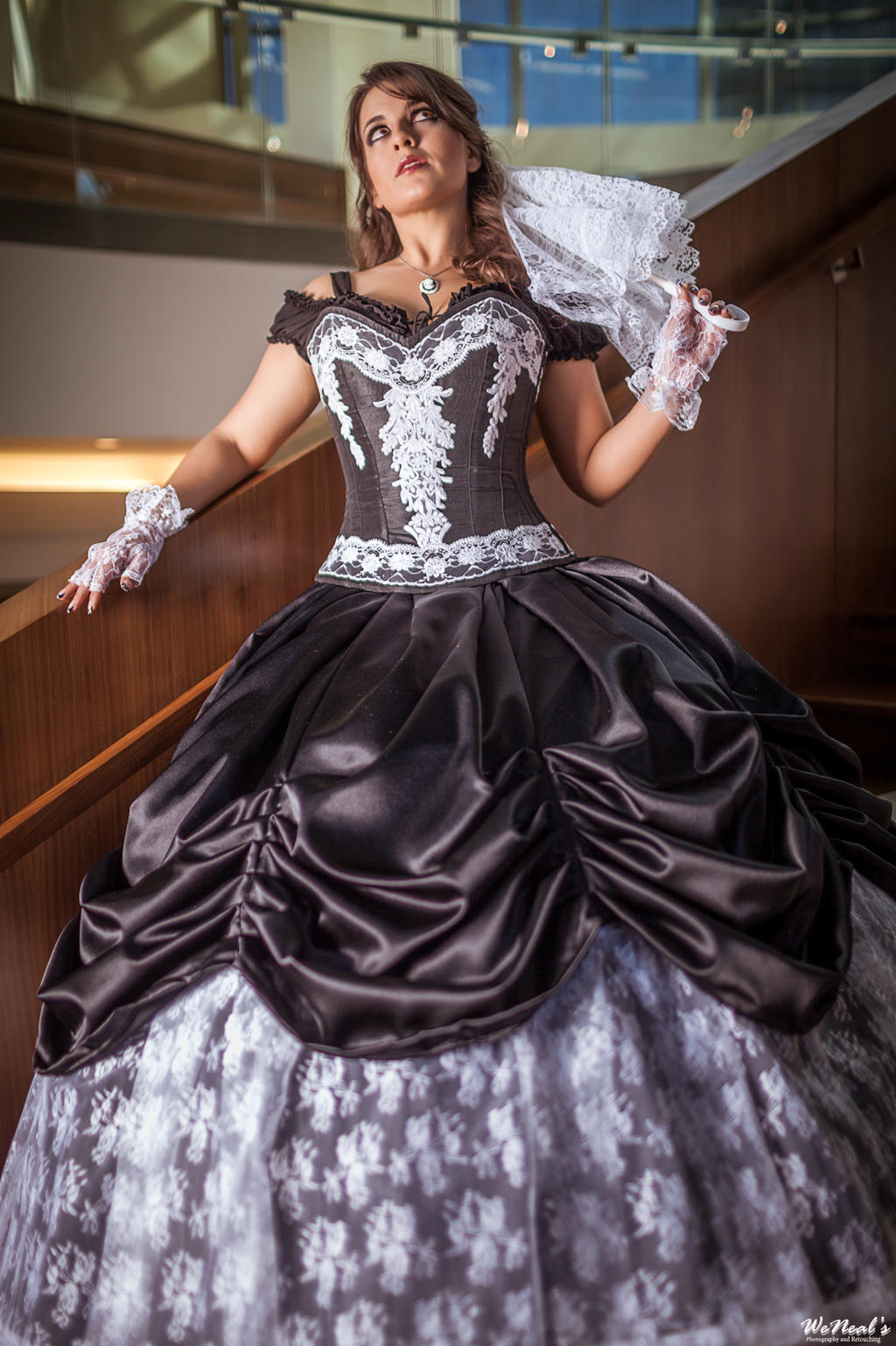 Victorian Black Gothic Dress by BlackMart on DeviantArt