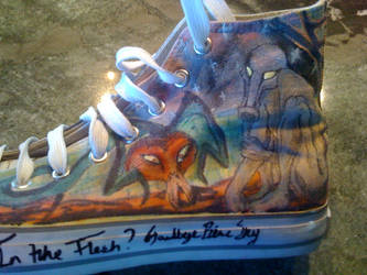 Pink Floyd- The Wall shoes-4