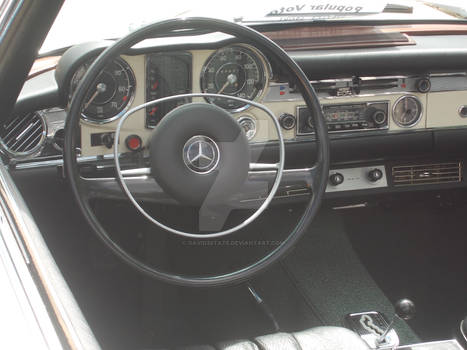 1960s Mercedes SL Interior