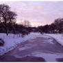 Ice upon the canal