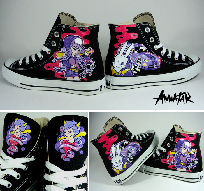 Custom Converse Chucks for Valentine