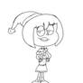 Nazz in Christmas Outfit