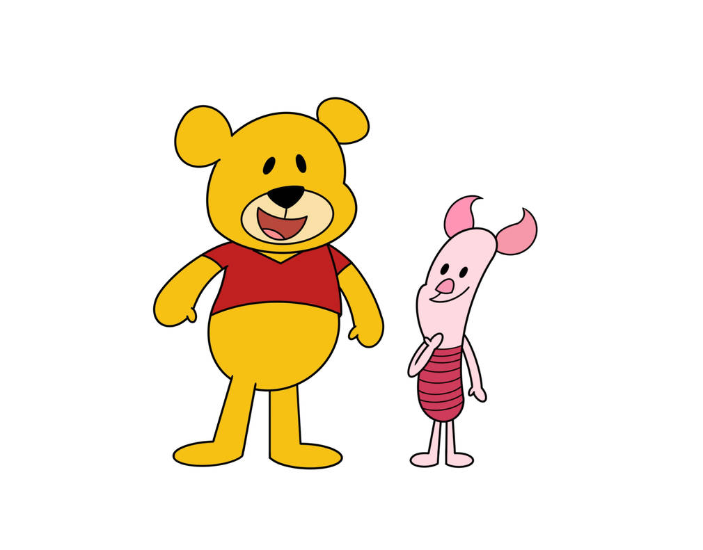 Winnie Pooh and Piglet (Dexter's Lab style) by CartoonyChris on DeviantArt