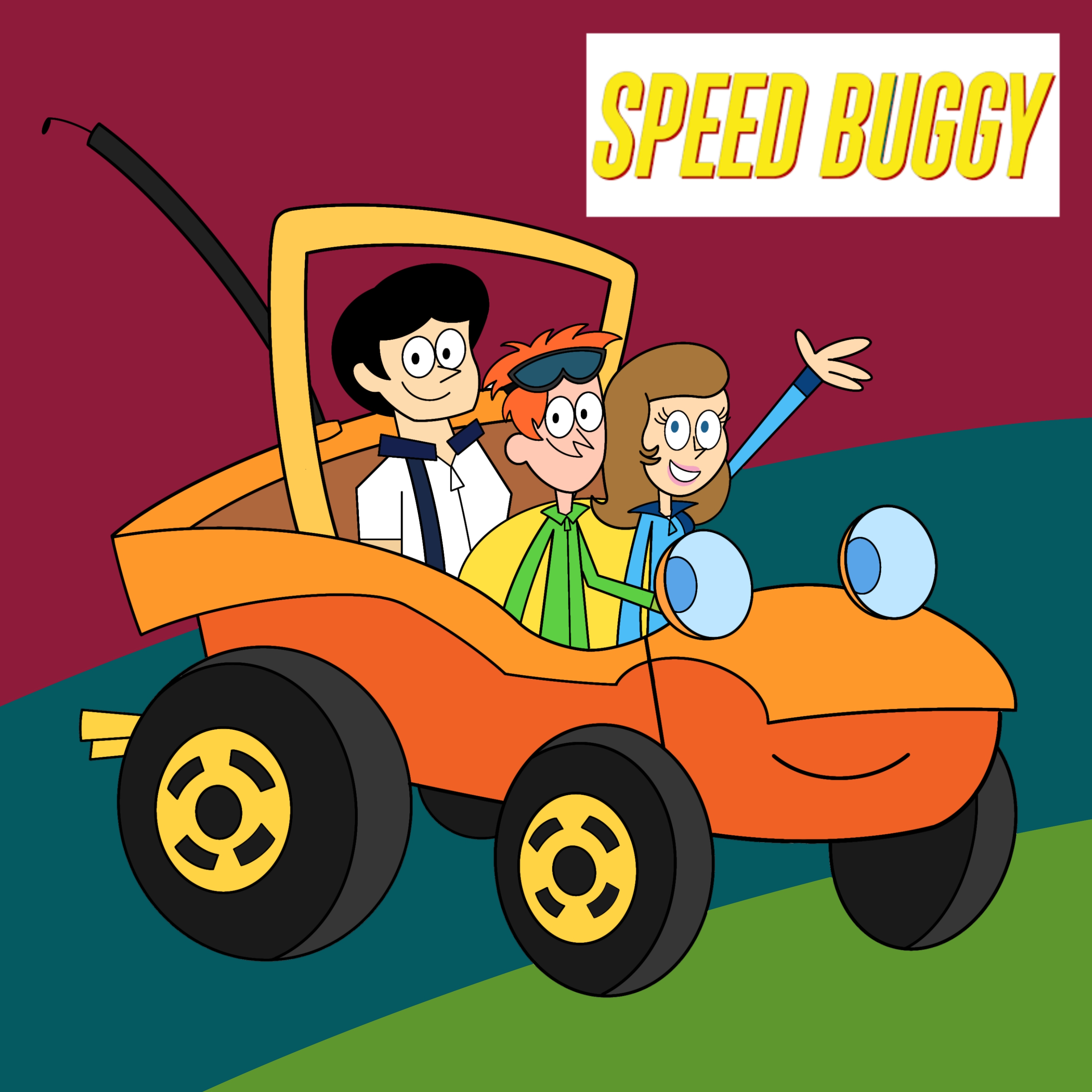 Speed Buggy Deviantart Speed Buggy in Dexter's Lab style by CartoonyChris on DeviantArt