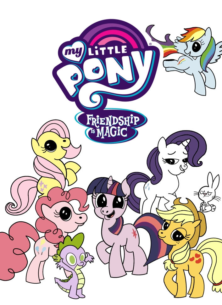 MLP cast in Dexters Lab style by CartoonyChris on DeviantArt