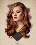 Adele Vector by Rawan091