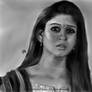 Portrait of Actress Nayanthara