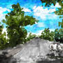 Cattle on road