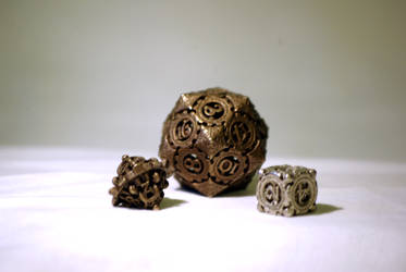 Steampunk Dice