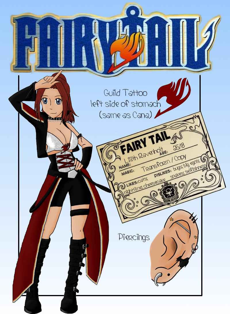 Fairy Tail Oc] Raven TimeSkip , Save friends by Black-Moon-Raven on  DeviantArt