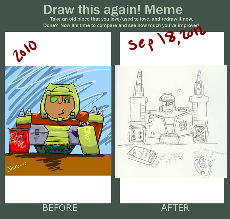 Draw this again contest.