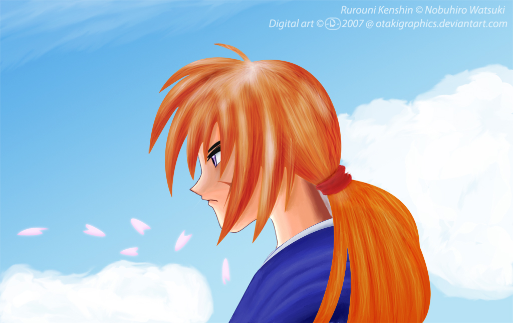 Kenshin before the sky