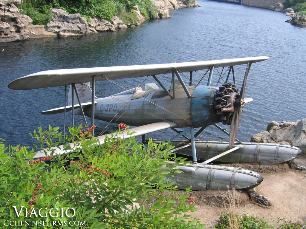 Tokyo DisneySea Biplane