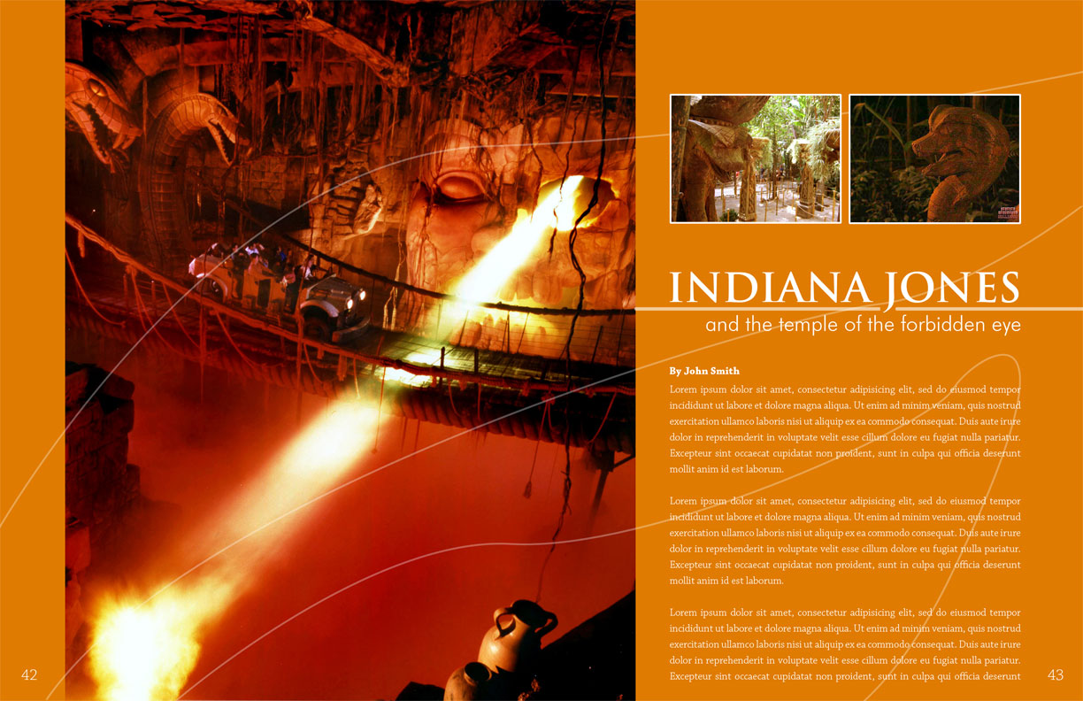 Indiana Jones Layout