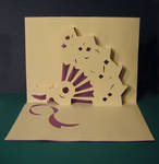 Popup card: Fan by unknowninspiration
