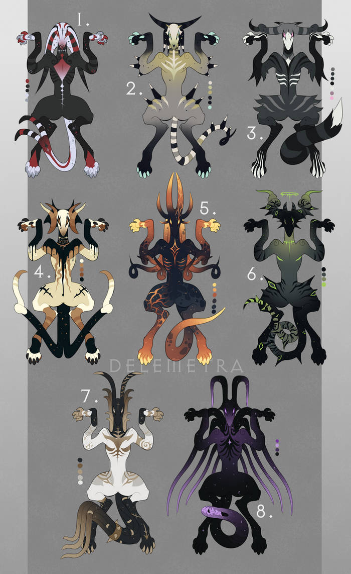 Mini Size Devils Fixed Price The Little Devils - Sold by Delemetra on DeviantArt