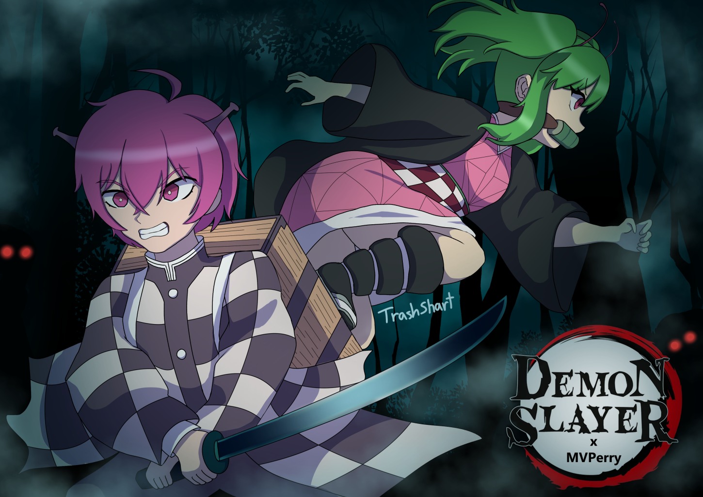 Mvperry and suki in demon slayer by mvperrylover1 on DeviantArt