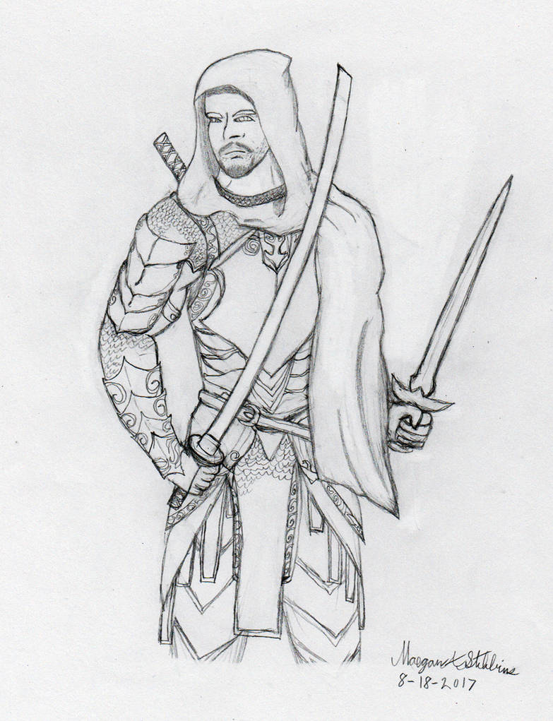 Kain Talon, Black Lance Guildmaster by Maverick-Werewolf
