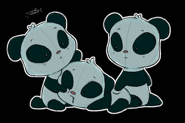 Kawaii Pandas