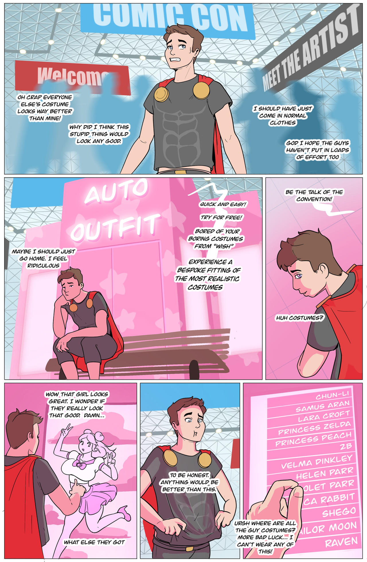 Auto Machine Tg Comic-con Autocloset (patreon) by Manaomega on DeviantArt