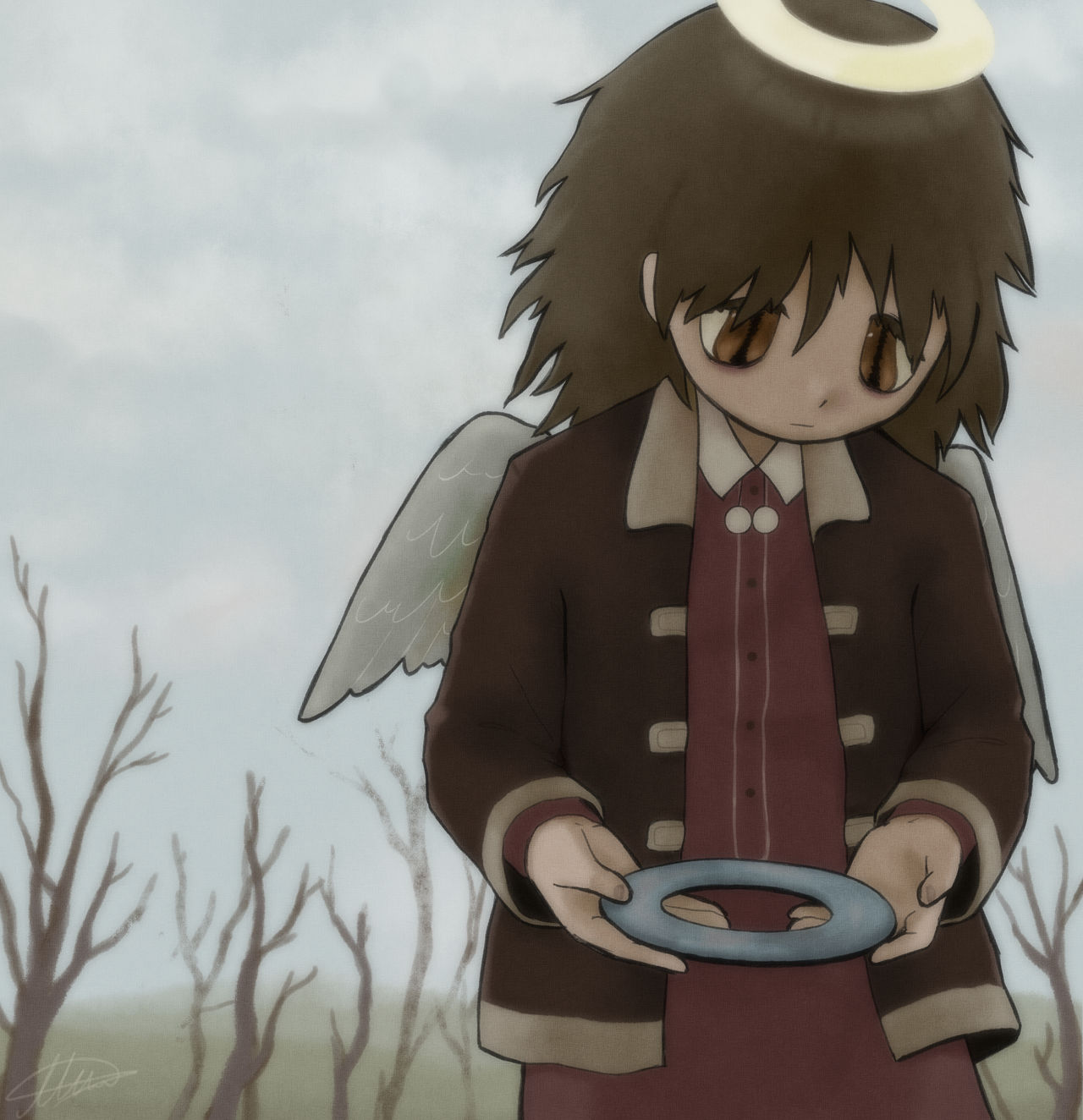 Reki Rakka Anime Manga Sekai No Hajimari - A Haibane Renmei Fan Page