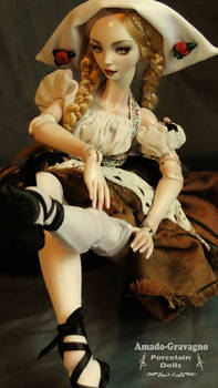 bjd rosenrot porcelain doll