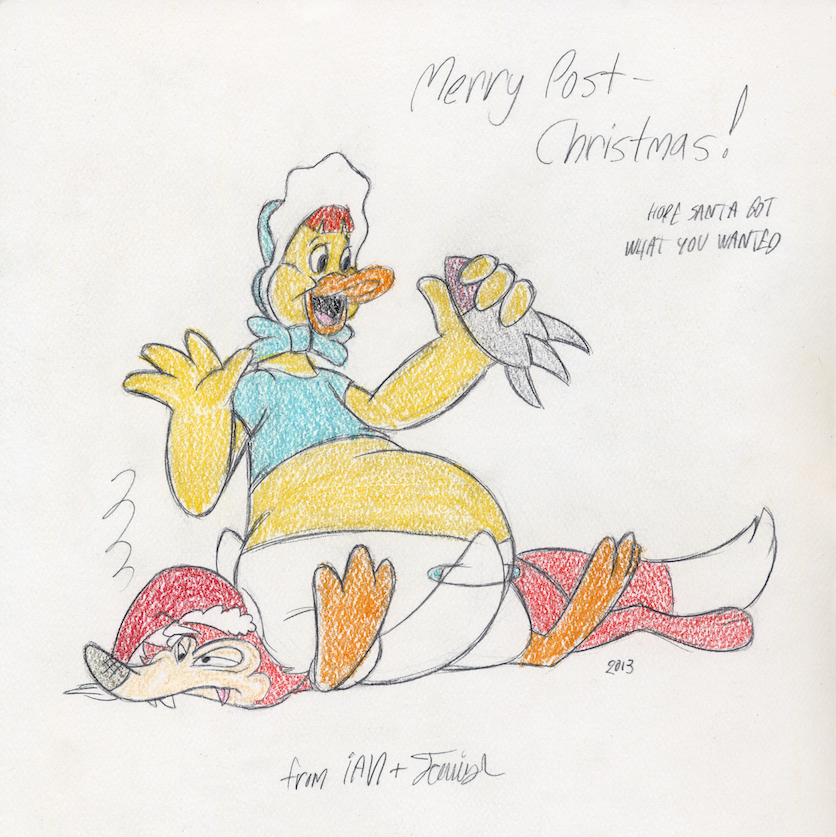 Baby Huey Post-Christmas