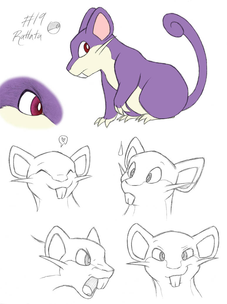 Rattata by tymime on DeviantArt