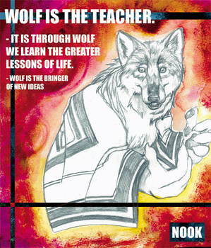 Wolf is the teacher