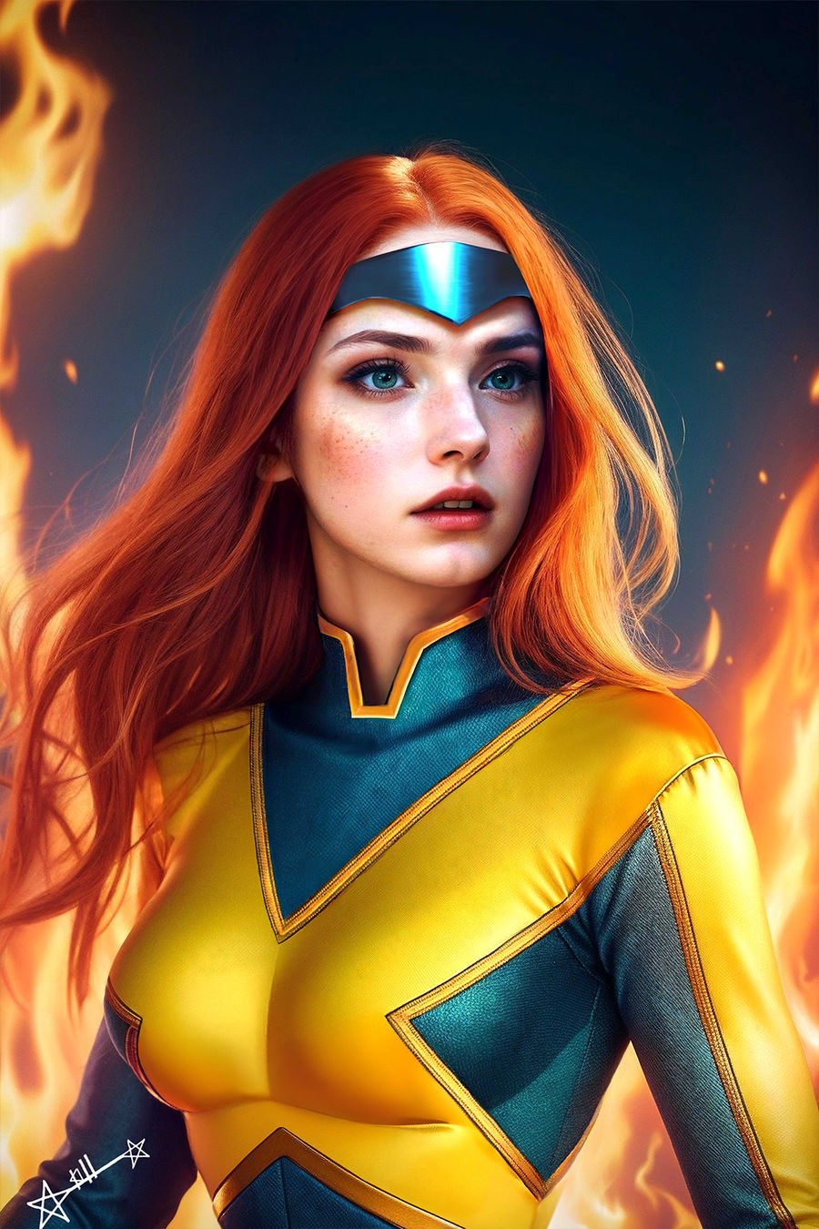 Jean Grey Color Jean Grey by imperadordragao on DeviantArt