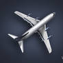 plane free psd file