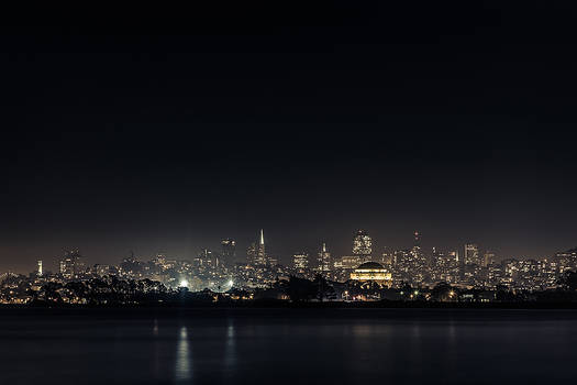 SF night skyline