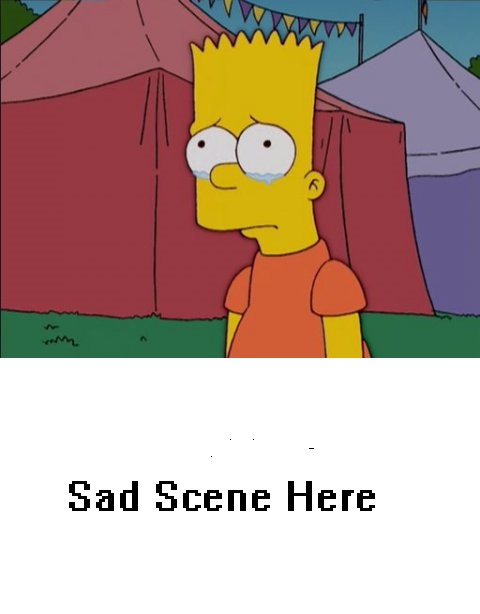 bart sad meme