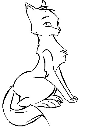 Cat lineart