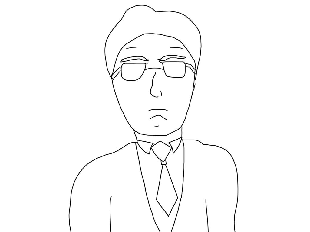 Agent Smith Coloring Agent smith by dafluffyflamango on DeviantArt