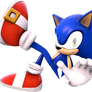 Sonic in Silver's Pose Render