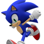 Super Smash Bros. 4 Sonic Render