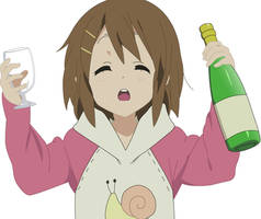 K on Yui vector. Drinking 2