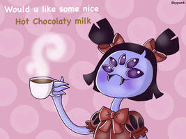 Would u like some nice hot Chocolaty milk?