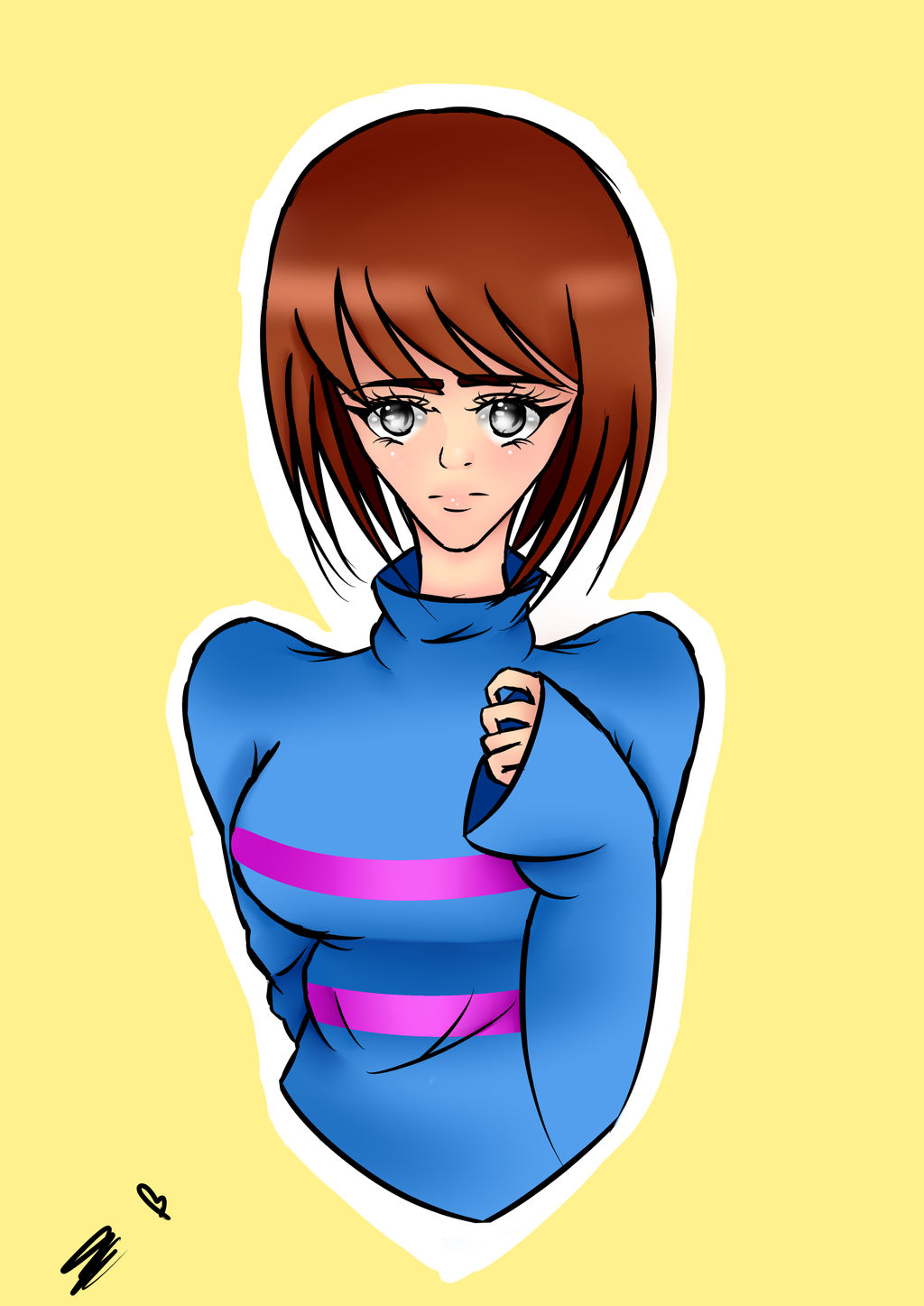 Frisk Capture Frisk by JulpiArt on DeviantArt