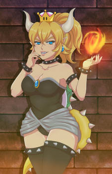 Bowsette Print