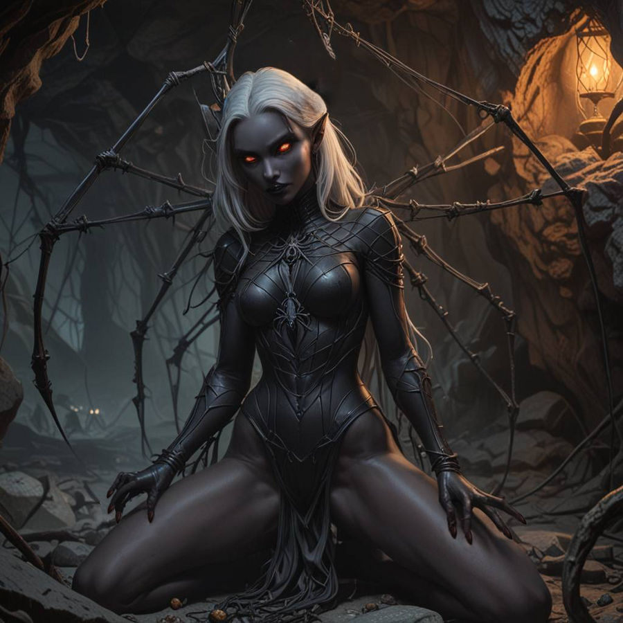 Drow Goddess Lolth By Amaterasu68 On DeviantArt drow-goddess-lolth-by-amaterasu68-on-deviantart