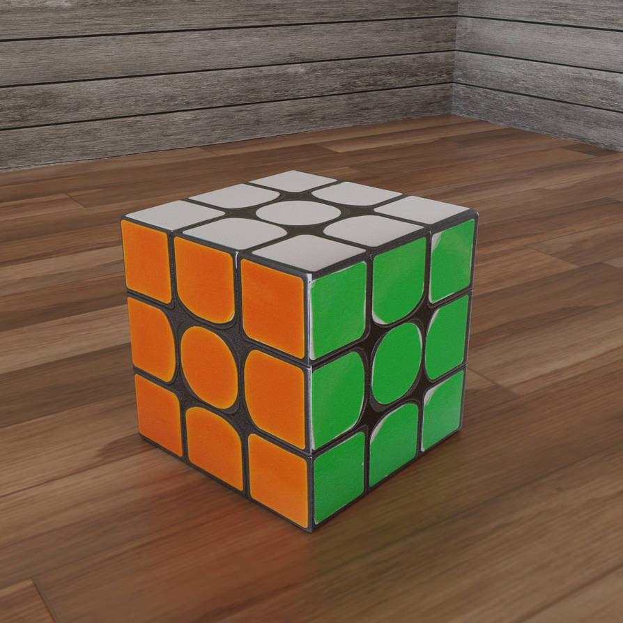 Rubik's Cube Model by AJ08Coder on DeviantArt