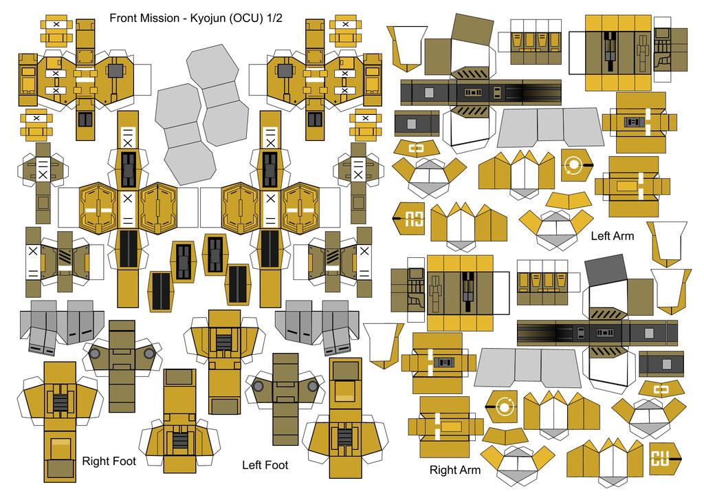 Paper model - Kyojun (OCU parts 1/2)