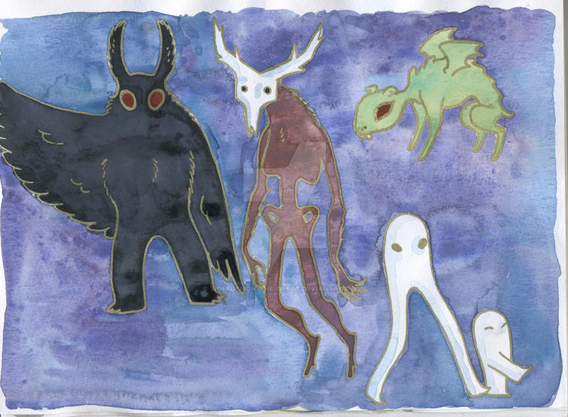 Cryptids by Wolfdemon-the-Great on DeviantArt