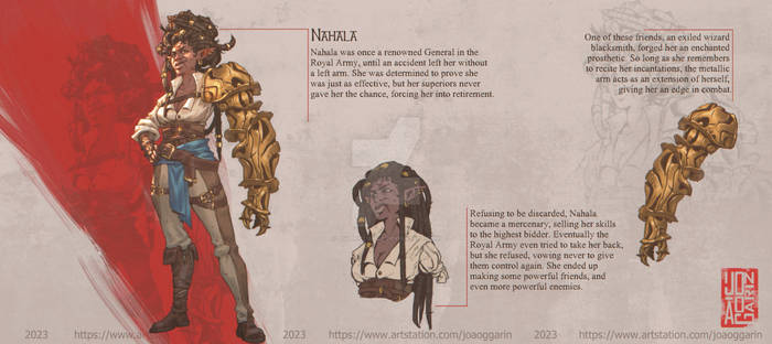 Nahala | OC Character Design