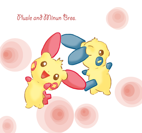 Pokemon: Plusle+Minun