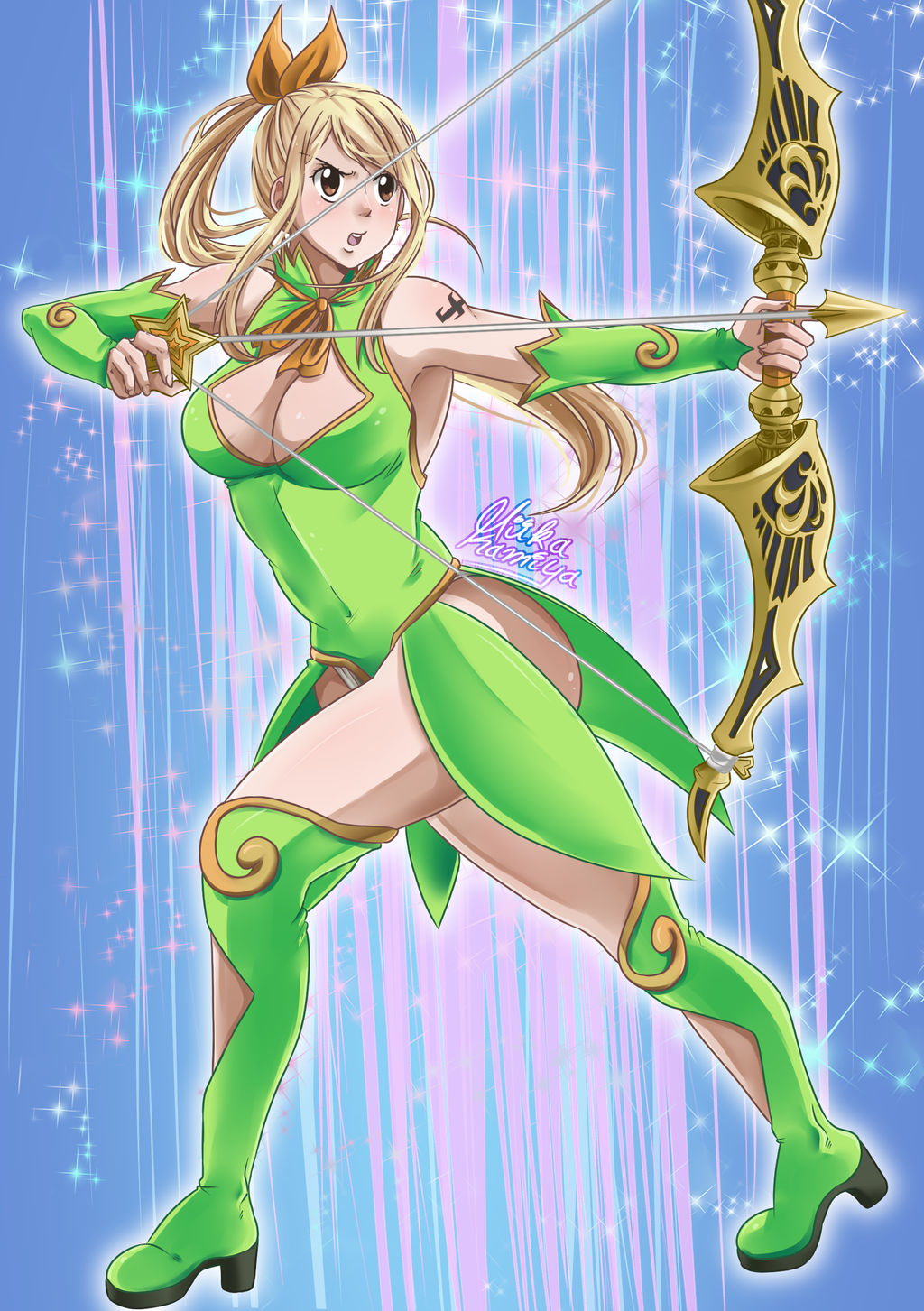Fairy Tail Lucy S Sagittarius Star Dress By Themiikakamiya On Deviantart Fairy Tail Lucy S Sagittarius Star Dress By Themiikakamiya On Deviantart